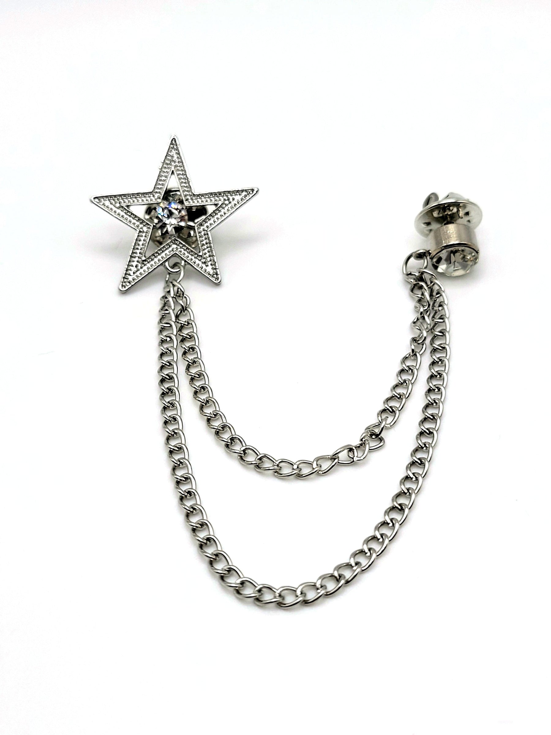 Star Lapel Chain - The Upscale Banker